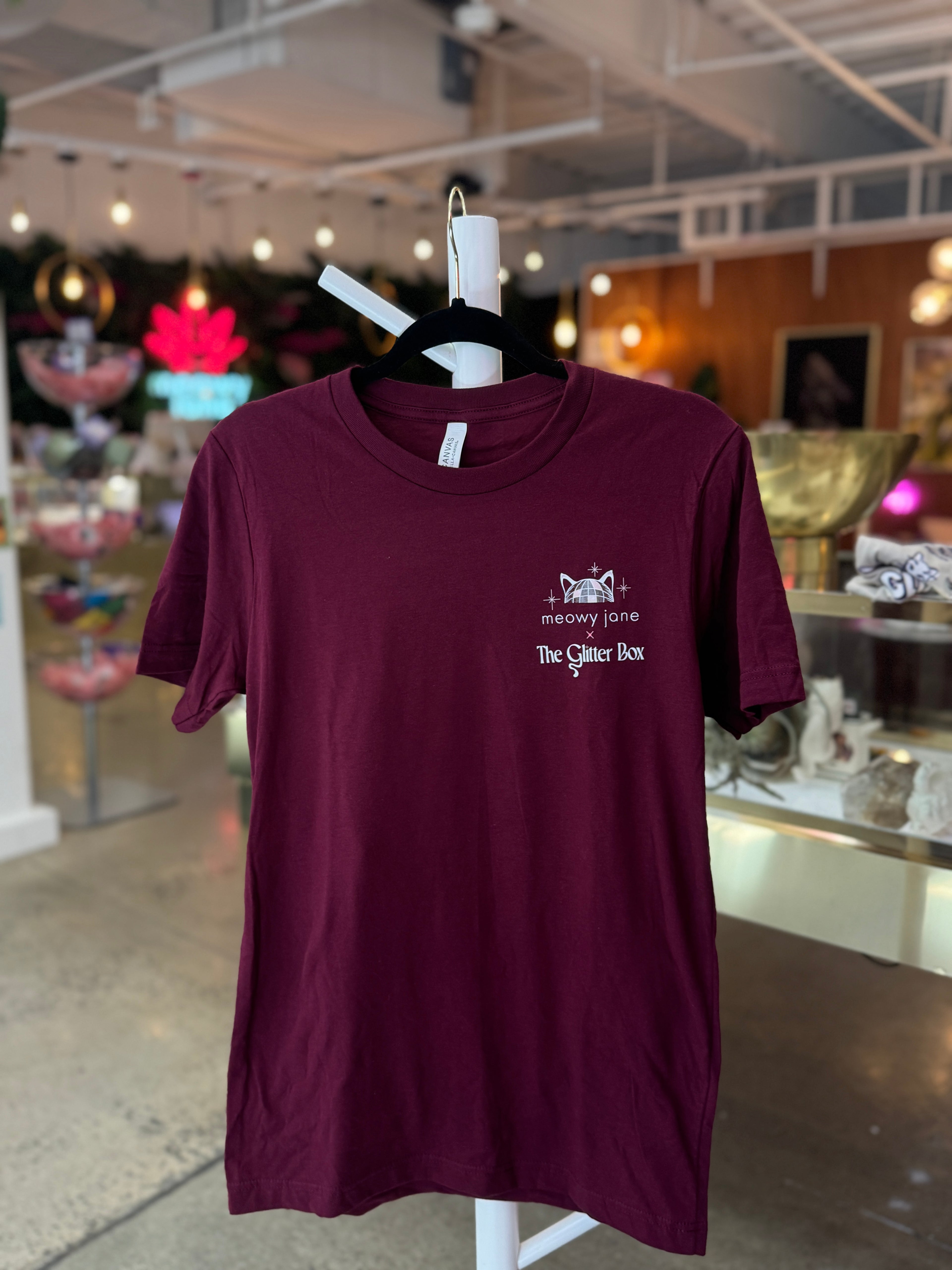 Toe Beans Burgundy T-Shirt