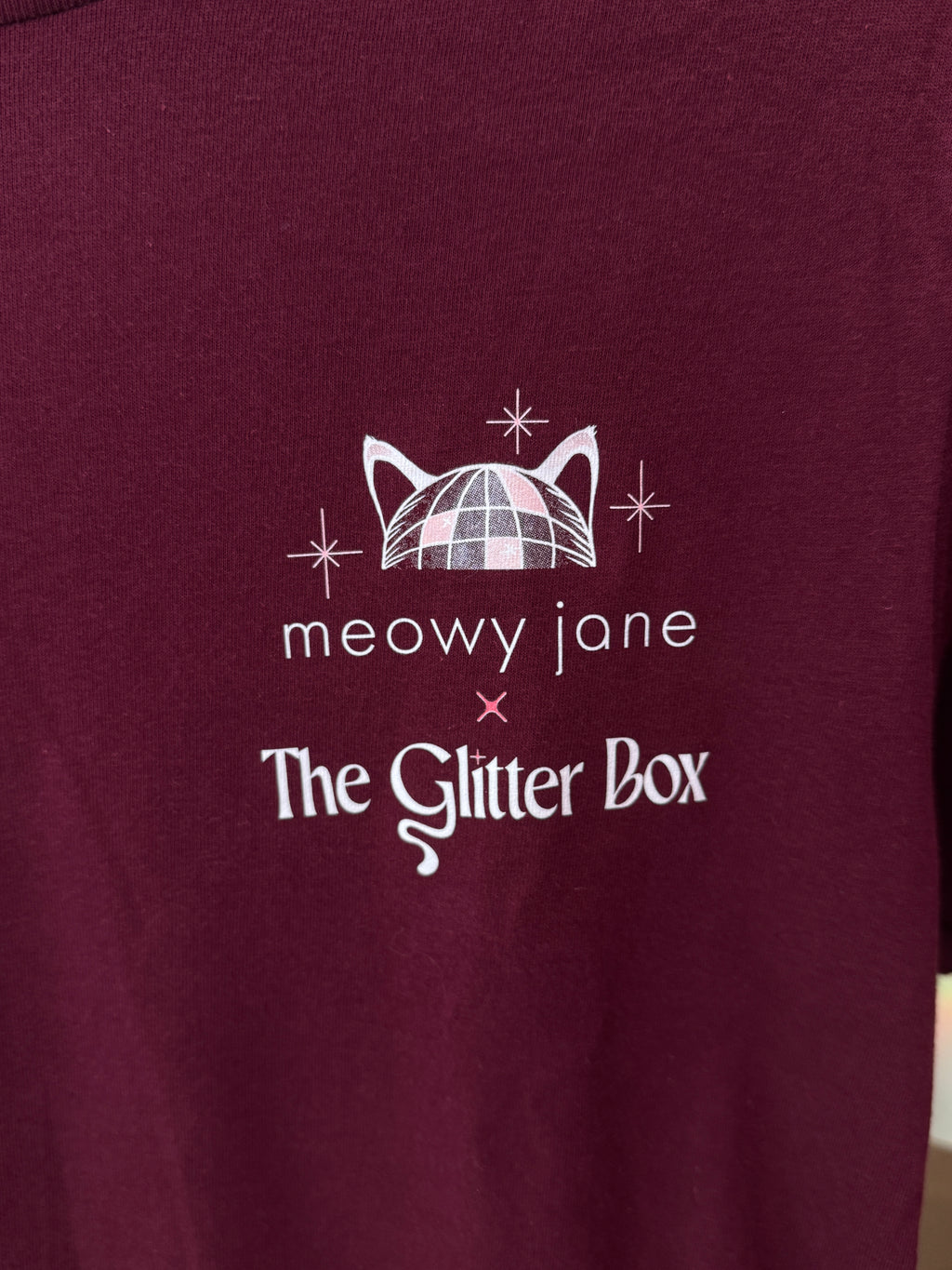 Toe Beans Burgundy T-Shirt