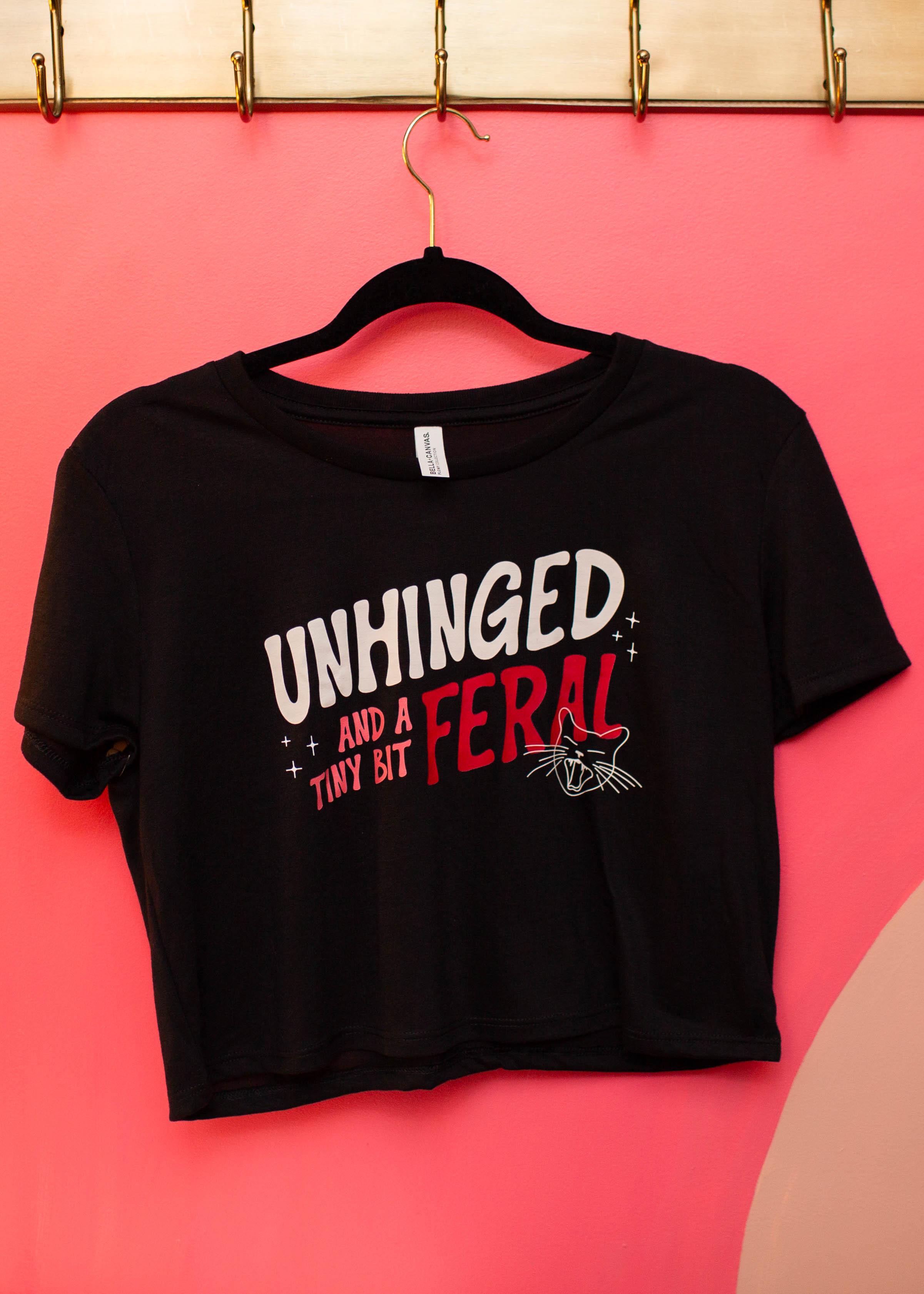 Unhinged & Feral Crop Top