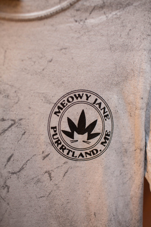 Short Sleeve Meowy Jane Grunge T-Shirt