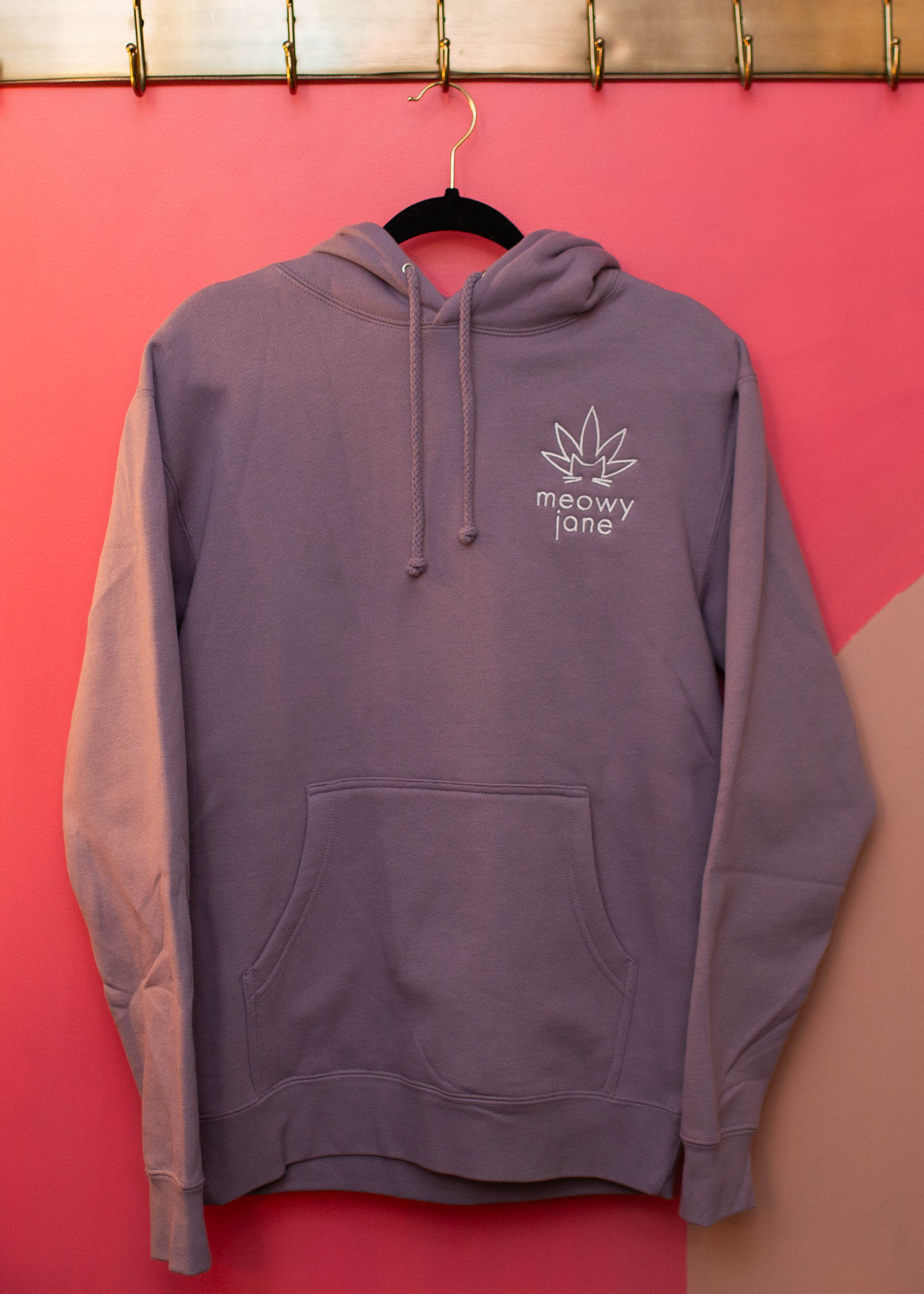 Meowy Jane Embroidered Hoodie