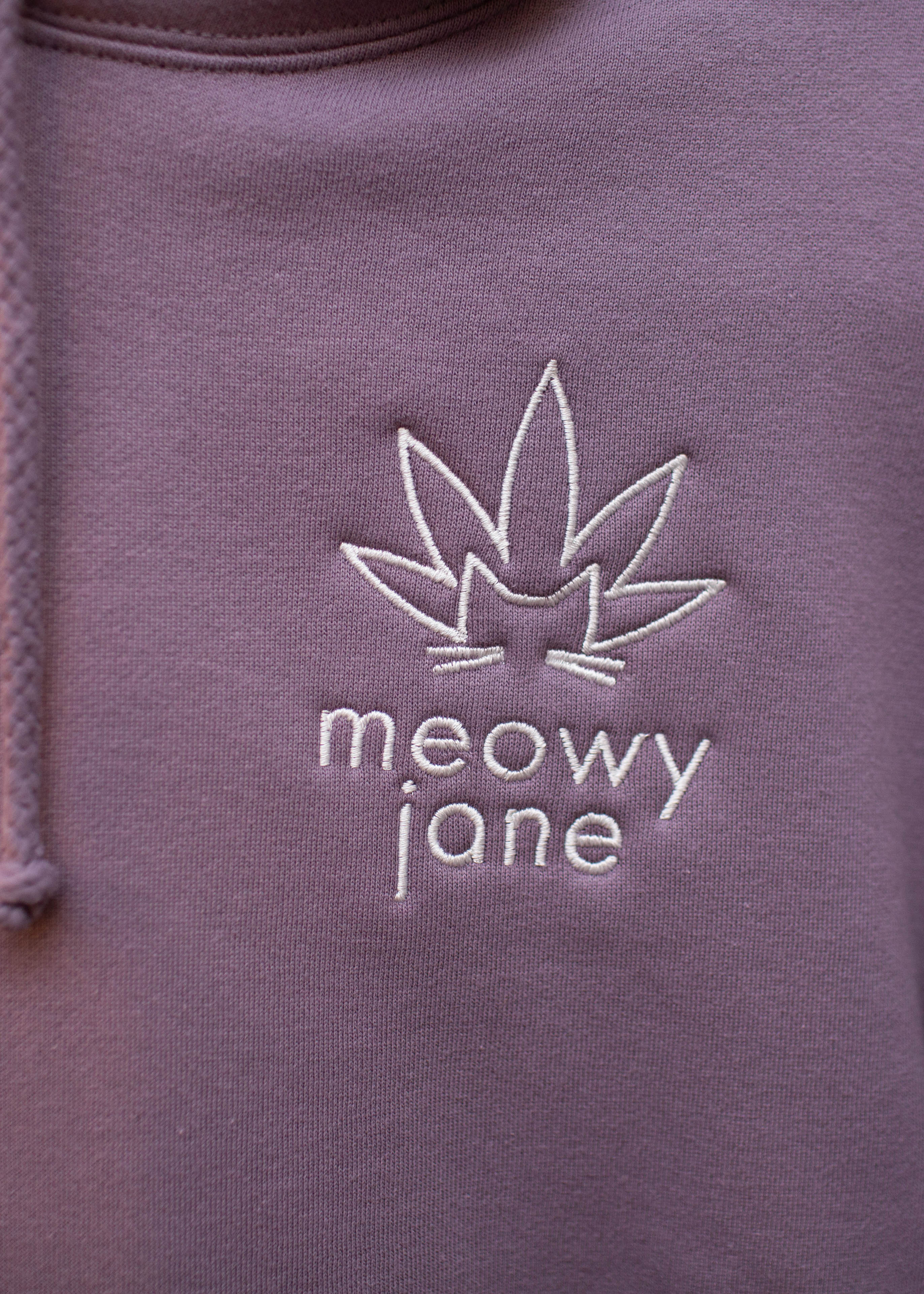 Meowy Jane Embroidered Hoodie